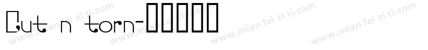 Qut n torn字体转换
